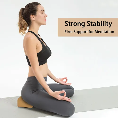 Miniatura 7 de Hatha Yoga Cork Yoga Block, Natural Cork from Portuguese, Premium Brick, Eco-Friendly Yoga Accessories for Yoga, Pilates & Stretching