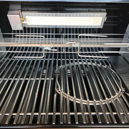 Miniatura 8 de SafBbcue 67669 Barras aromatizantes de 18-1/8 pulgadas para parrillas de gas Weber Summit 400 Series E/S-420/450/440/460/470, 9 piezas de repuesto