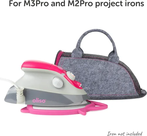 Miniatura 2 de oliso Pequeña bolsa de transporte para mini planchas M2Pro y M3Pro – Funda de viaje se adapta a la mayoría de mini planchas de vapor – Ideal