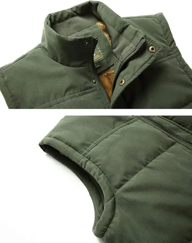 Miniatura 4 de HOW'ON Chaleco de forro polar para hombre (idea de regalo)