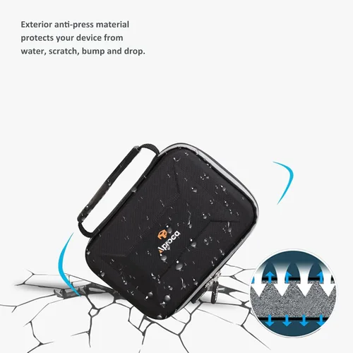 Miniatura 7 de Aproca Funda compatible con cámara digital Sony ZV-1, bolsa de almacenamiento portátil para kit de accesorios de vlogger (solo funda)
