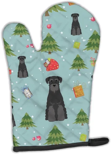 Miniatura 14 de Caroline's Treasures BB2732OVMT Dog House Collection Border Collie - Guante de horno grueso resistente al calor para sartenes calientes y horno