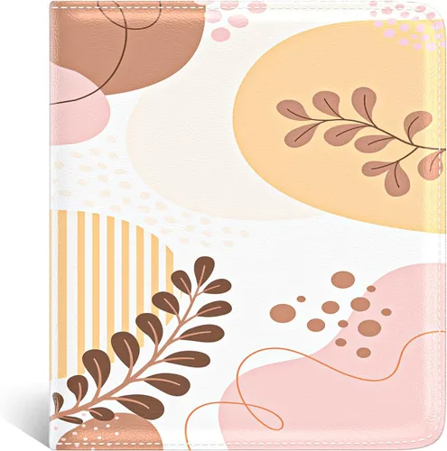Miniatura 15 de Nipichsha Cartera para mujer, billetera pequeña y delgada con bloqueo RFID para tarjetas de crédito, cartera de cuero compacta de dos pliegues