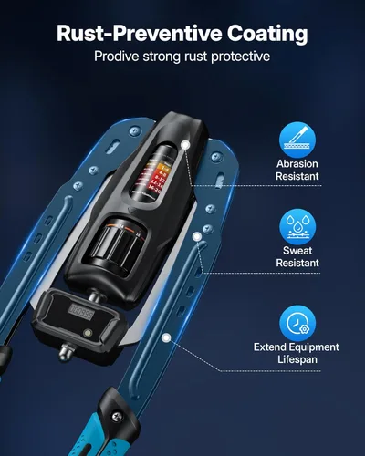 Miniatura 6 de Merach Ejercitador de brazo Twister, Potencia hidráulica de 22-440 libras, Expansor de pecho ajustable para el hogar, Equipo de entrenamiento