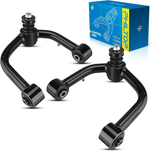 Miniatura 153 de PHILTOP Brazos de control superiores delanteros de elevación de 2-4 pulgadas para Tundra 2000 2001 2002 2003 2004 2006, kit de suspensión de 2 piezas
