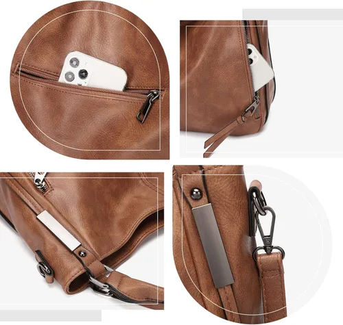 Miniatura 3 de Monederos grandes para mujer, bolsos de hombro para mujer