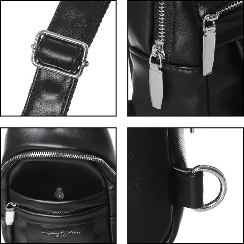 Miniatura 5 de INICAT Riñoneras cruzadas para mujer, bolso de viaje para mujer