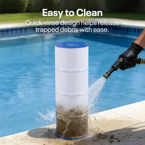 Miniatura 7 de POOLPURE Filtro de piscina PLFPCC80 reemplaza a Pentair CCP320, Pleatco PCC80-PAK4, Ultral-A5, Unicel C-7470, R173573, Filbur FC-1976, 178580