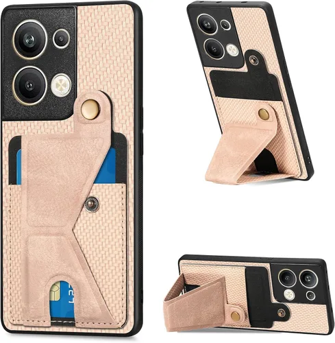 Miniatura 116 de Funda para Xiaomi Poco M5s 4G, Funda para Redmi Note 10 4G / Note 10S 4G / Note 11 SE (India) Funda de cuero PU ranuras para tarjetas Soporte