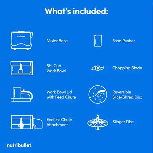 Miniatura 12 de nutribullet Procesador de alimentos Limitless Gris plomizo