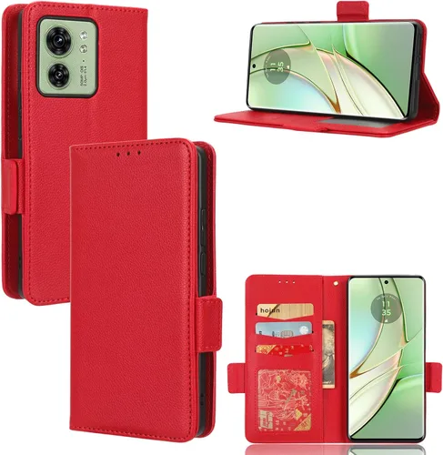 Miniatura 116 de Funda de piel sintética compatible con Motorola Moto E22 4G, funda de piel sintética compatible con Motorola Moto E22i 4G, color negro