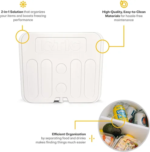 Miniatura 3 de RTIC Accesorios de inserción de divisor congelable para refrigerador ultraligero perfectos para la organización