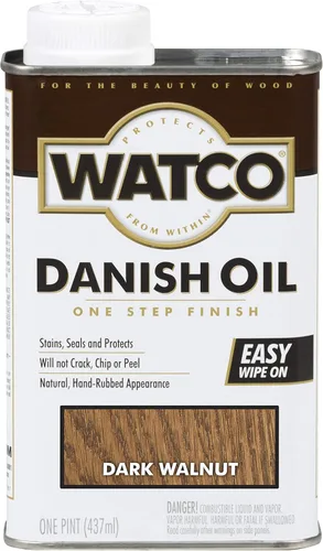 Miniatura 6 de Watco 65151H Aceite Danés de Acabado para Madera, Pinta, Nogal Oscuro Dorado (Golden Oak)