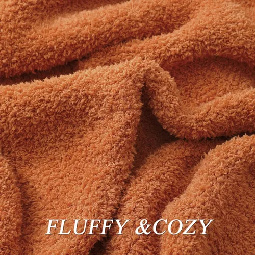 Miniatura 3 de Bearberry - Manta de caída súper suave para otoño, manta cálida y acogedora ligera para sofá, cama, sofá cama para todas las estaciones