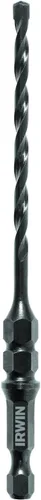Miniatura 8 de IRWIN Tools 1870568 Impact Performance Series Instalación de tornillos para hormigón Broca de 3/16 pulgadas x 5 pulgadas para tornillos de 1/4