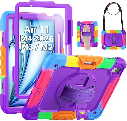Miniatura 17 de SEYMAC para iPad mini 5/ Mini 4 Funda de 7.9 Pulgadas, Funda Protectora de Cuerpo Completo Resistente a Golpes con Protector de Pantalla, Soporte