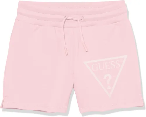 GUESS Pantalón corto deportivo con logotipo de gran tonalidad para niña