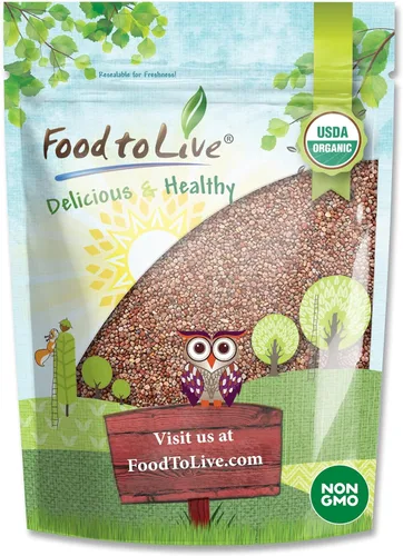 Food to Live Semillas de rábano orgánico para brotar, 1 libra, sin OMG, semillas comestibles, puras, veganas, kosher, sabor picante, ricas en