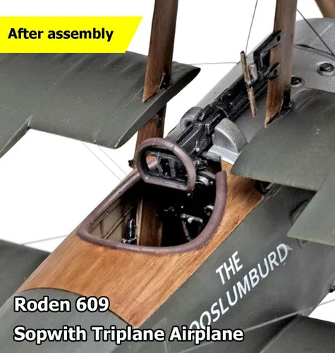 Miniatura 6 de Roden Kit de modelo de avión triplano Sopwith