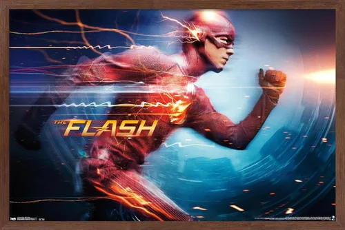 Miniatura 7 de DC Comics Arrowverse The Flash - Póster de pared Speed Force, 22.4 pulgadas de largo x 14.7 W, versión premium sin marco