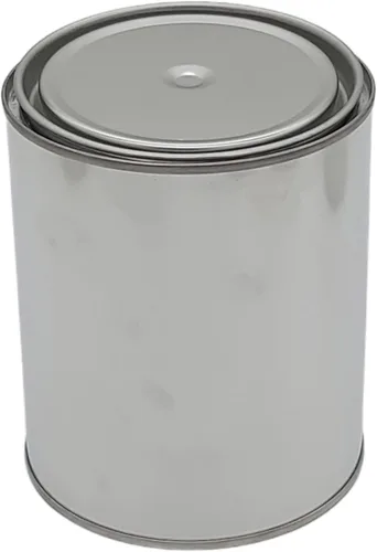 Miniatura 2 de Latas de pintura de tamaño de cuarto de galón de metal, latas vacías de calidad sin forro con tapas para proyectos de bricolaje y profesionales