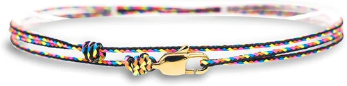 Miniatura 20 de Made by Nami Surfer Anklet with Snap Hook Clasp Waterproof & Adjustable Thin String Ankle Bracelets for Women and Men Handmade Jewelry for Beach and