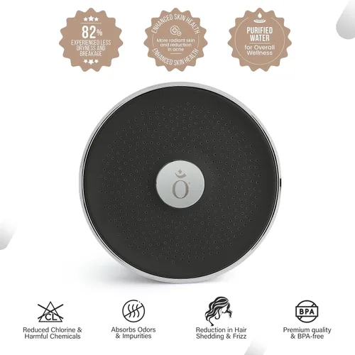 Miniatura 7 de Feels Like Om Cabezal de ducha filtrado con suavizante de agua, filtros de ducha para eliminar productos químicos tóxicos y 98% del cloro, filtro