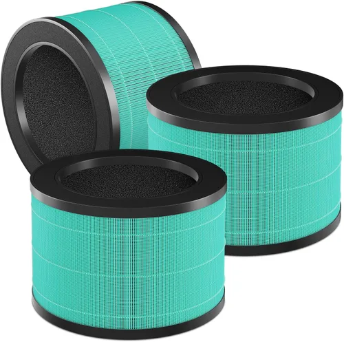 Miniatura 8 de Paquete de 3 filtros de repuesto MK06 MK01 compatibles con AROEVE MK01 MK06 MG01JH, y para ToLife TZ-K1, filtro H13 Ture HEPA