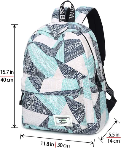 Miniatura 2 de Mygreen - Mochila escolar con bonitos diseños para niños y niñas, 11.5 x 15.7 x 5.1 pulgadas