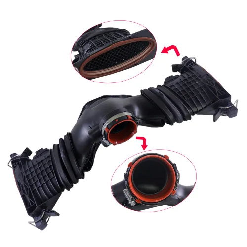 Miniatura 2 de Fenghu A6420901742 Conducto de admisión de aire del motor con sensores de masa de aire 6420901642, apto para MercedesBenz GL350 GL320 C320 ML280