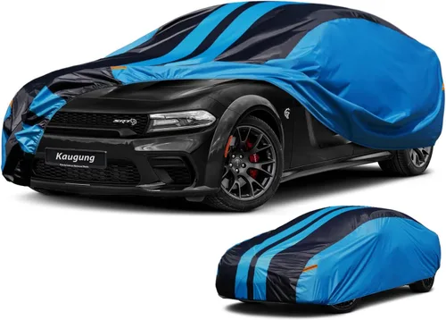 Miniatura 12 de Kaugung - Funda para auto a medida para Chevy Chevrolet Malibu (2016-2025), impermeable para todo tipo de clima, cubierta exterior completa