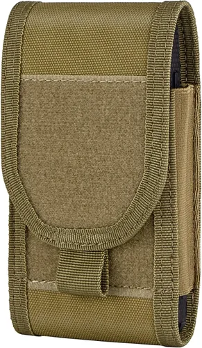 Miniatura 9 de Funda táctica Molle para teléfono inteligente grande para iPhone 17 Pro Max/16 Pro Max/16 Pro/16/15 Pro Max/14 Pro Max/13 Pro Max