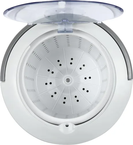 Miniatura 8 de Deshidratador de ropa manual, mini secadora portátil compacta con cubierta superior transparente, deshidratador manual independiente de 12 L/3.17