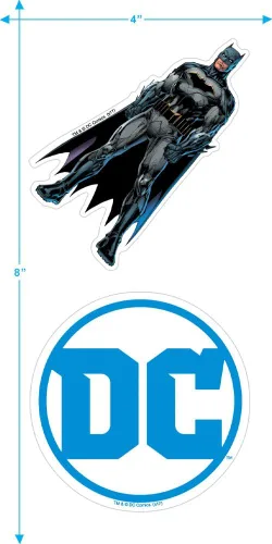 Miniatura 3 de Sudadera con capucha y calcomanías con logotipo de Batman (L), Batman