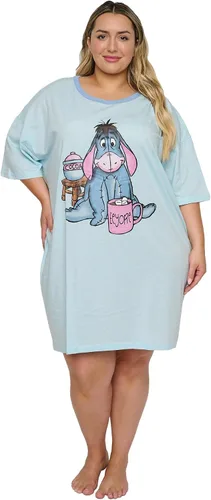 Miniatura 7 de Disney Camiseta de dormir para mujer, estampado de Mickey Minnie Mouse, talla única y grande