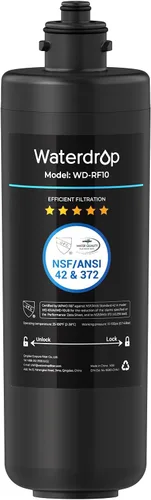 Miniatura 10 de Waterdrop RF10 - Cartucho de filtro de repuesto para filtro de agua debajo del fregadero 10UA/10UB, reduce PFAS, PFOA/PFOS, plomo, cloro, mal sabor