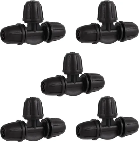 Miniatura 6 de Camiseta de púas de 0.236 in a 1/4 de pulgada para tubos de ¼ de pulgada; el diámetro exterior del tubo (OD) es de 0.250 pulgadas, el diámetro