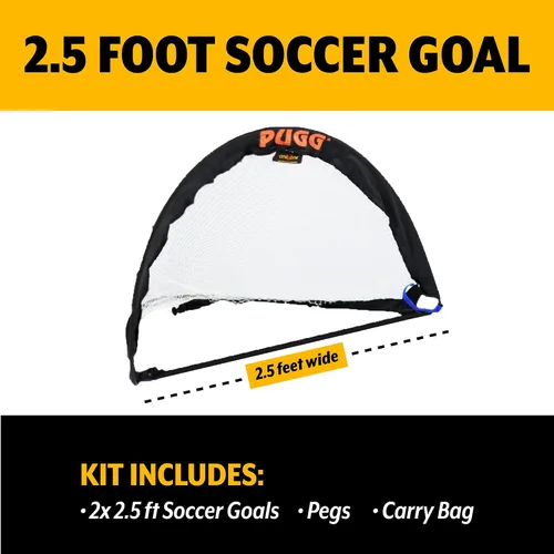 Miniatura 2 de PUGG Pop Up Soccer Goal, Includes Two Goals & Bag