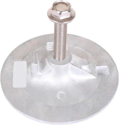 Miniatura 8 de SouthMarine Motor de barco 6CE-45373-00 ánodo de pestaña de ajuste plano para motor fuera de borda Yamaha F70-F100 F200 F225 F250/B 200HP 225HP