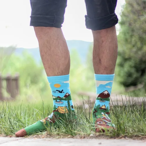 Miniatura 9 de Lavley Calcetines divertidos para amantes de las actividades al aire libre y más, regalos novedosos para hombres, mujeres y adolescentes