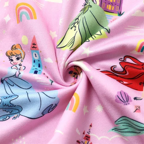 Miniatura 4 de Disney Princess Toddler Girl Dress Character Print Long Sleeve Playwear Dress 2-6 Years