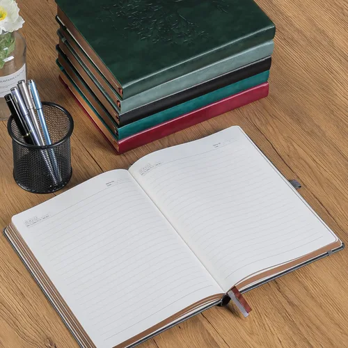 Miniatura 4 de ZXHQ Cuadernos A5 de 360 páginas rayadas con bolígrafo, diarios para mujeres y hombres, cuaderno de escritura, diseño de árbol de la vida, borde
