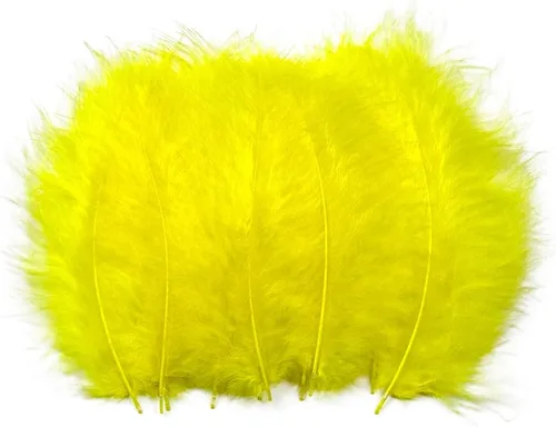 Miniatura 13 de Paquete de 100 plumas de marabú de pavo esponjosas de 4 a 6 pulgadas para manualidades, atrapasueños con flecos, plumas de colores, paquete