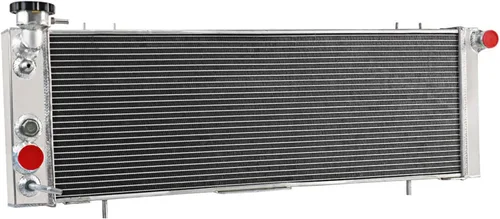 Miniatura 2 de Radiador de aluminio CU1193 para 1991-2001 Jeep Cherokee Comanche Wagoneer XJ 2.5 L4 4.0 L6 Radiador de gas 3 radiadores de núcleo de fila