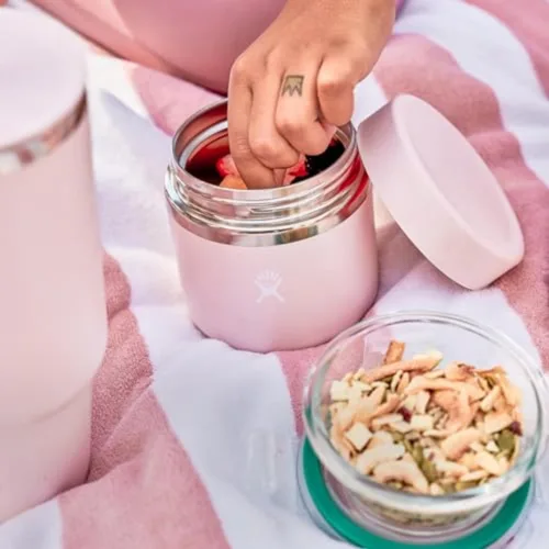 Miniatura 8 de Hydro Flask Tarro de comida – Acero inoxidable aislado, contenedor de viaje para comida caliente, almuerzo y sopa 20 onzas, negro