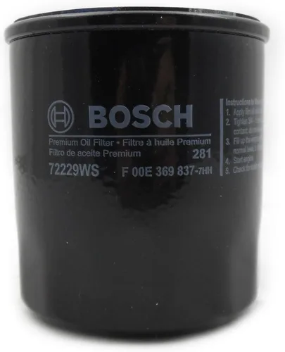 Miniatura 2 de BOSCH 72229WS Filtro de aceite de motor de taller - Compatible con Lexus ES, NX, RX, UX seleccionados; Toyota C-HR, Camry, Celica, Corolla