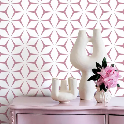 Miniatura 7 de Heroad Papel de Pared para Despegar y Pegar Papel Pintado Moderno en Negro y Blanco Papel de Contacto Boho Geométrico para Gabinetes y Cajones Papel