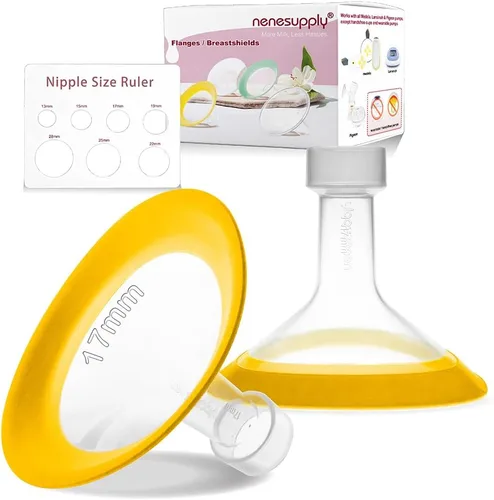 Miniatura 14 de Nenesupply Brida suave de 19mm compatible con piezas de extractor de leche Medela, repuesto de brida de 19mm para accesorios Medela compatibles