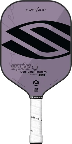 Miniatura 7 de Selkirk Sport Vanguard - Paleta híbrida de pickleball de fibra de carbono con núcleo de polipropileno X5, raquetas de pickleball 1.0 Rojo