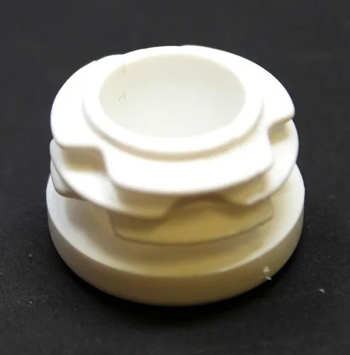 Miniatura 4 de Tapa de extremo de tubo redondo blanco de 1 pulgada, tapón de tubo de tubo de diámetro exterior de 1 pulgada, inserto de tapa de enchufe de plástico